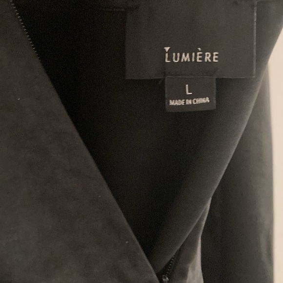 Lumiere Silky Wide Leg Romper, Large - Picture 7 of 10